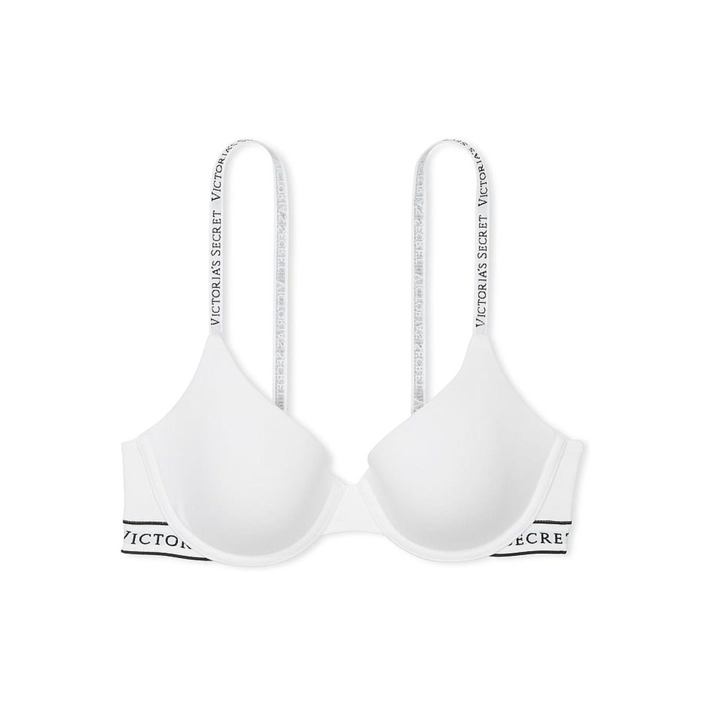 Victoria's Secret The T-Shirt White Demi Lightly Lined Bra 32B NWT 417587
